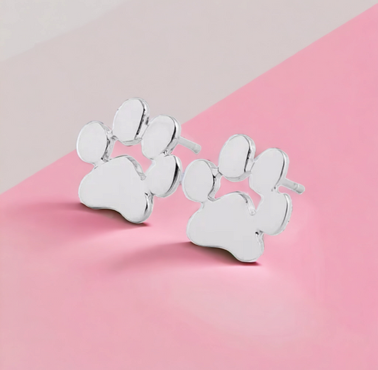 Paw Print Earrings