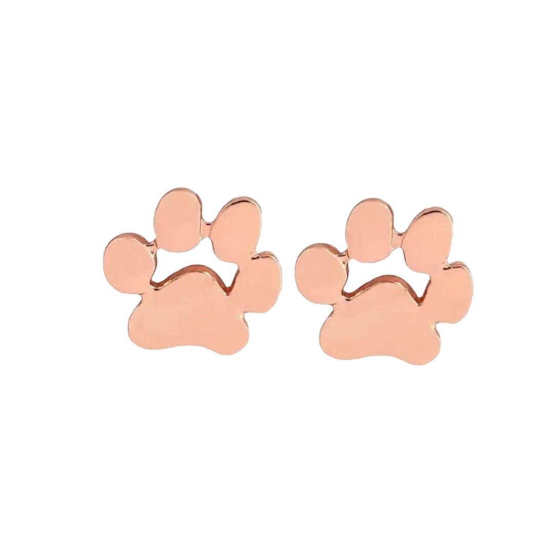 Paw Print Earrings